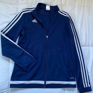Blue Adidas Climacool Zip Up Size S